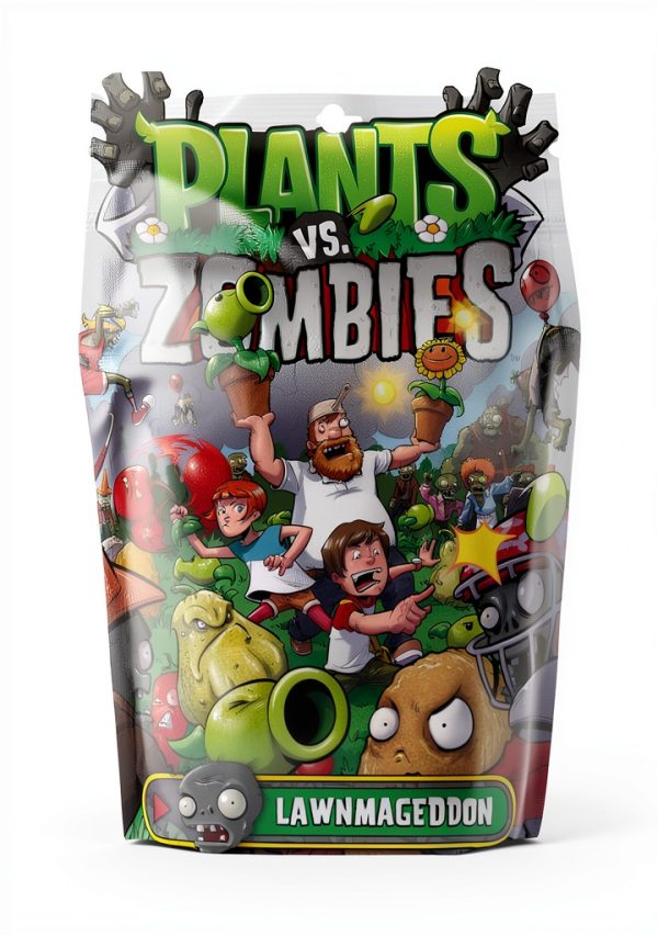 Plants Vs. Zombies Comic Book for Kids, Ages 7-9, English, 80 Pages-0