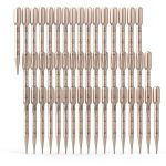 Transfer Pipette YSSHUI 300pcs 3ml Calibrated Dial Food Grade Plastic-0