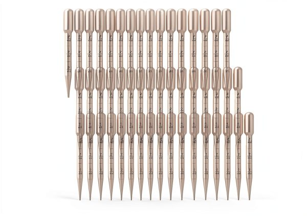 Transfer Pipette YSSHUI 300pcs 3ml Calibrated Dial Food Grade Plastic-0