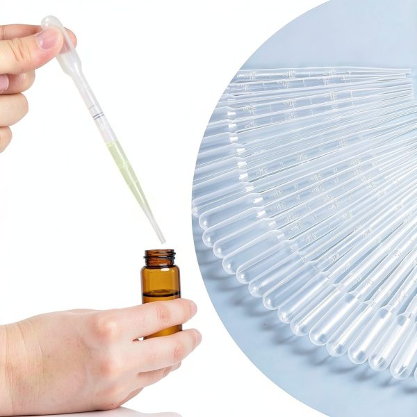 Transfer Pipette YSSHUI 300pcs 3ml Calibrated Dial Food Grade Plastic-3