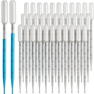 Kingdder Plastic Transfer Pipette Disposable Accurate Design 500 Piece-0