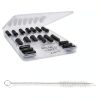 LOWESCHOICE Lab Grade Dropping Pipette Set 20pcs with Brush LC-26-3