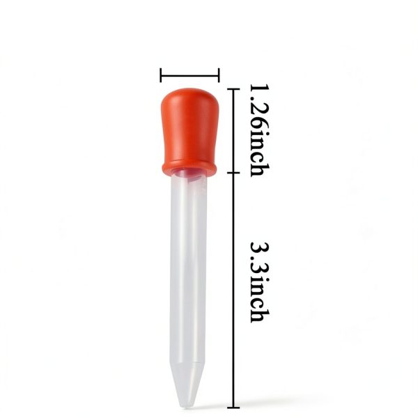 TIHOOD Silicone Liquid Dropper Set 20pcs Food Grade with Scale-1