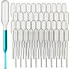 Kingdder Plastic Transfer Pipettes 1000pcs Disposable Lab Dropper Set-0
