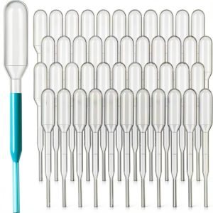 Kingdder Plastic Transfer Pipettes 1000pcs Disposable Lab Dropper Set-0