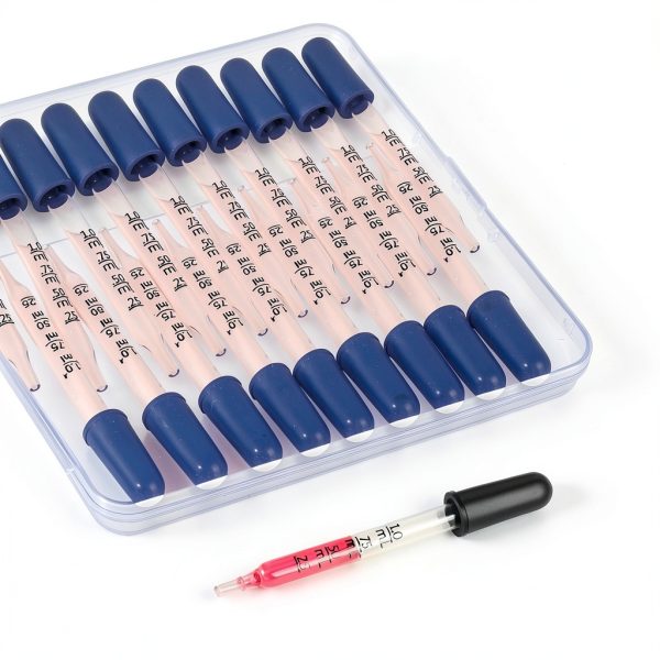 Eye Dropper Teenitor TNT688 1ml Glass Pipette with Storage Box-1