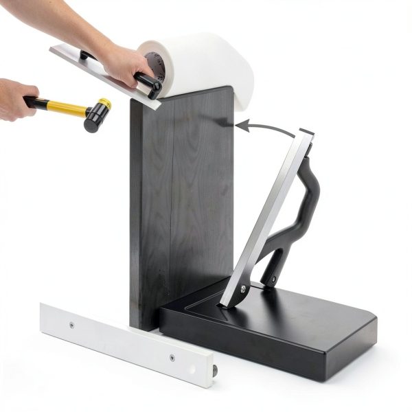 TRIPPER Tapping Block for Vinyl Plank Flooring Install Flooring Tapping Block with Big Handle Lengthen Floor (200mm)-1