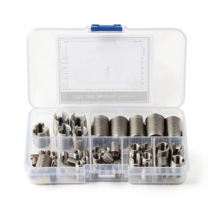Stainless Steel Inner Thread Repair Tool 50Pcs Set with Case Cocoarm-0