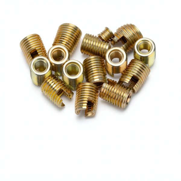 Self-Tapping Inserts 20Pcs 302 by Focket Carbon Steel M2*0.4‑M4.5*0.5-3