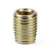 Self-Tapping Inserts 20Pcs 302 by Focket Carbon Steel M2*0.4‑M4.5*0.5-1
