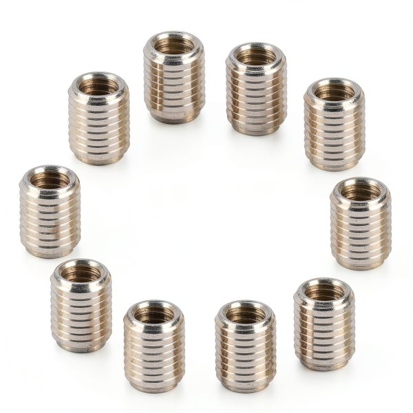 Self Tapping Thread Inserts M8x1 to M6x1 10-Pack Kit Walfront-5