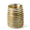 Self-Tapping Inserts 20Pcs 302 by Focket Carbon Steel M2*0.4‑M4.5*0.5-4