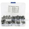 Self-Tapping Thread Insert Set by Yunir 50pcs Stainless Steel M3-M16-7