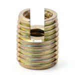 Self-Tapping Inserts 20Pcs 302 by Focket Carbon Steel M2*0.4‑M4.5*0.5-0
