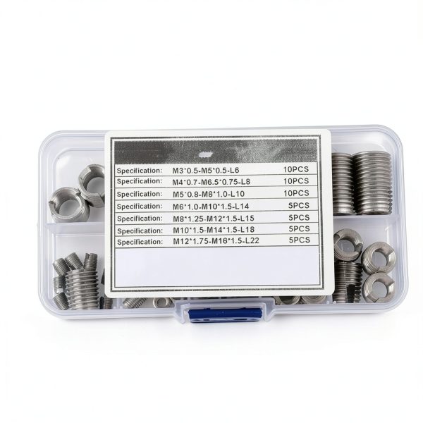 Tapping Inserts 50PCS M3 Plastic Jectse High Hardness Low Abrasion-5