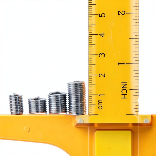 Thread Repair Inserts HOBBYIN 110Pcs Stainless Steel Self Tapping Kit-4