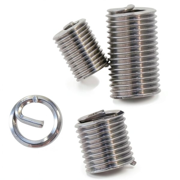 Thread Repair Inserts HOBBYIN 110Pcs Stainless Steel Self Tapping Kit-3