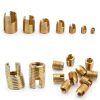 50PCS Self Threaded Inserts, Thread Repair Kit, Repair Tool, Tapping Thread Slotted for Metal Plastic Wood-5