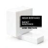 UHMW Tapping Block Ultra High Molecular Weight Polyethylene Rectangular Solid Plastic Blocks for Machining Home Improvement DIY Projects（2 * 3 * 6 in）-2