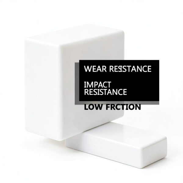 UHMW Tapping Block Ultra High Molecular Weight Polyethylene Rectangular Solid Plastic Blocks for Machining Home Improvement DIY Projects（2 * 3 * 6 in）-2