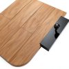 CalFlor Ergonomic Tapping Block 11.5" Hardwood with Notched Ends-2