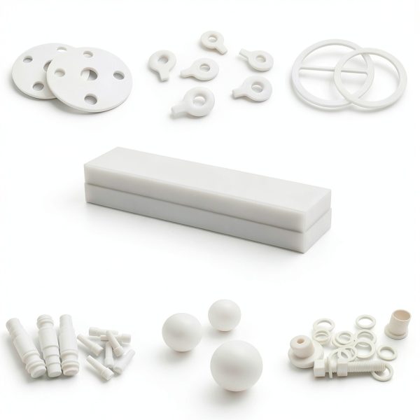 2 Pcs 12 x 3 x 1 Inch HDPE Plastic Block, White Rectangular Solid Polyethylene Tapping Block for DIY Projects Engineering Machining Home Floor Improvement-2