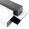 UHMW Tapping Block Ultra High Molecular Weight Polyethylene Rectangular Solid Plastic Blocks for Machining Home Improvement DIY Projects（2 * 3 * 6 in）-1