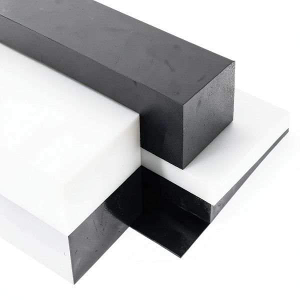 UHMW Tapping Block Ultra High Molecular Weight Polyethylene Rectangular Solid Plastic Blocks for Machining Home Improvement DIY Projects（2 * 3 * 6 in）-1