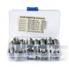 50Pcs M3 Self Tapping Thread Inserts Stainless Steel with Storage Case-1