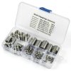 Stainless Steel Thread Inserts 50Pcs Set with Storage Case by FTVOGUE-6