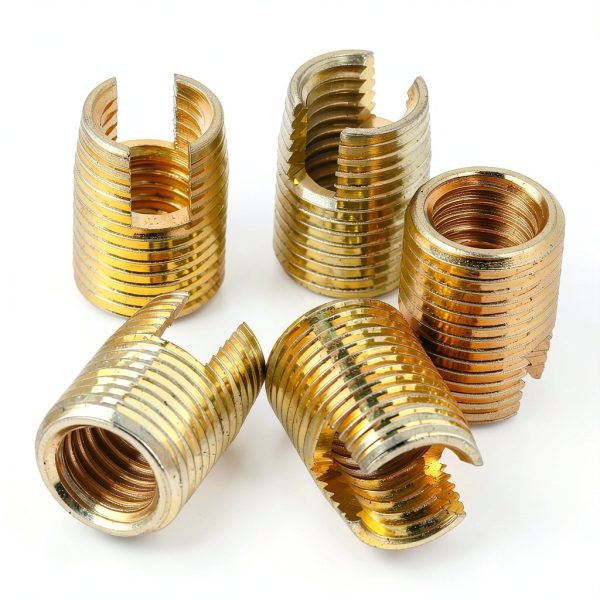 50PCS Self Threaded Inserts, Thread Repair Kit, Repair Tool, Tapping Thread Slotted for Metal Plastic Wood-7