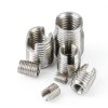50Pcs 302 Stainless Steel Self Tapping Thread Inserts for Metal Repair-8