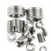 50Pcs M3 Self Tapping Thread Inserts Stainless Steel with Storage Case-7