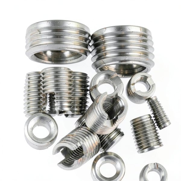 50Pcs M3 Self Tapping Thread Inserts Stainless Steel with Storage Case-7