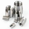50Pcs Stainless Steel Inner Thread Self Tapping Thread Inserts Set, Reinforce Repair Tool with Storage Case, M3/M4/M5/M6/M8/M10-4