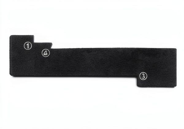 Tapping Block WHLLING Flooring Tool 3 Edge Options Black QK01-1