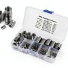 50Pcs M3 Self Tapping Thread Inserts Stainless Steel with Storage Case-6