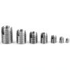 Stainless Steel Thread Inserts 50Pcs Set with Storage Case by FTVOGUE-4