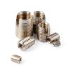 50Pcs Inner Thread Self Tapping Thread Inserts Set, Stainless Steel Threaded Inserts, M3 M4 M5 M6 M8 M10 M12 with a Storage Case-3