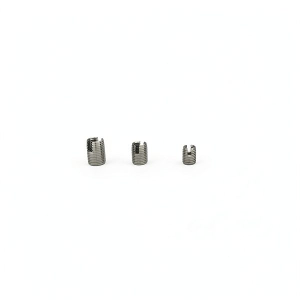 Threaded Inserts, M3 M4 M5 M6 M8 M10 M12 302 Stainless Steel Self Tapping Thread Insert Screw Bushing Slotted Wire Thread Repair Insert-55 Pcs-2