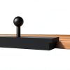 CalFlor Ergonomic Tapping Block 11.5" Hardwood with Notched Ends-3
