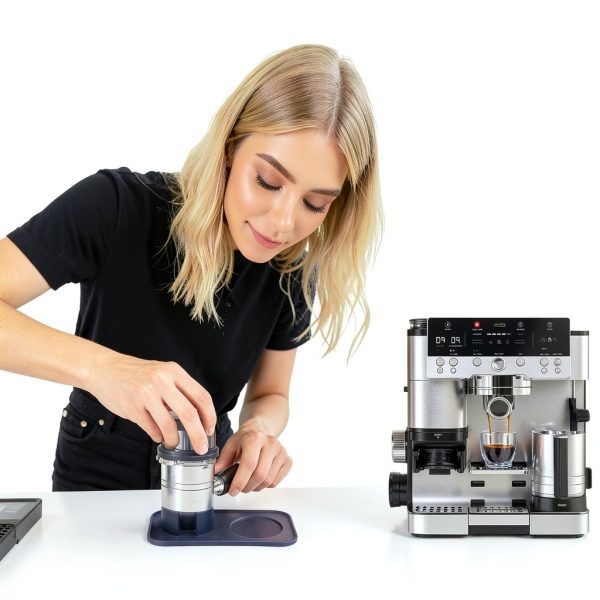 Tamping Mat for Ninja Luxe Cafe Espresso Machine ES601/ES701 – Food-Grade Silicone Base Tamper Holder – Non-Slip Tray Accessories for Ninja Luxe Cafe-6